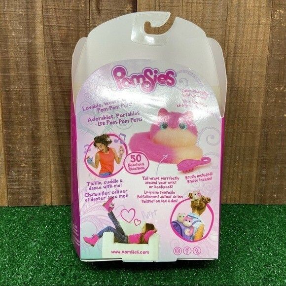 Pomsies: Pinky Plush Wearable Interactive Toy - Picture 2 of 6